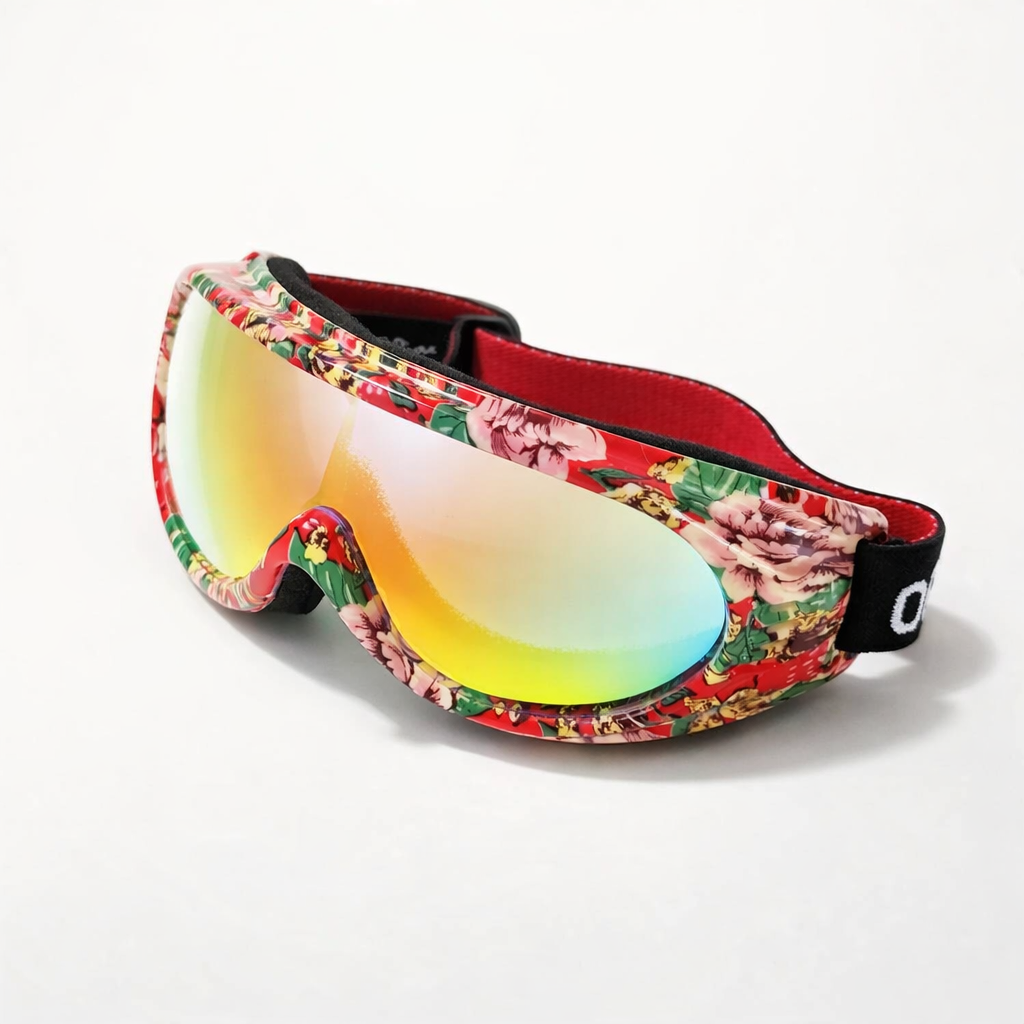 fcb13419-90cd-40c6-8f85-f50fc5da8615 S. Kids Snow Goggles: Flowery