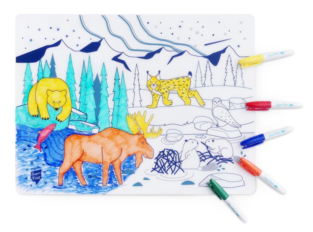 fe_ec2ae07a-03a6-4565-9107-e579a6beb021 Coloring Mat (5 Erasable Markers - Boreal)