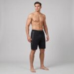 Peak Men Shorts Cotton Knitted With Thermo Zip Up Pocket - Image 