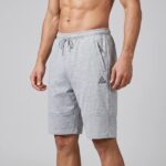 Peak Men Shorts Cotton Knitted With Thermo Zip Up Pocket - Image 
