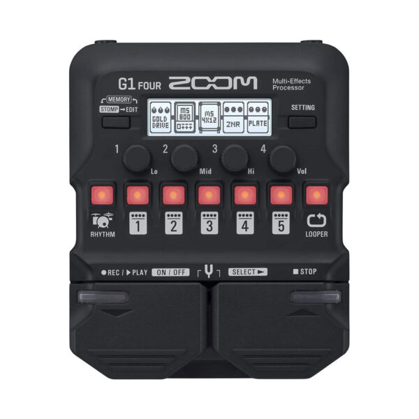 Zoom G1 FOUR Multi-Effect Guitar Pedal
