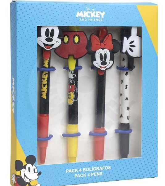 Cerdá: Disney Mickey Mouse 4-Piece Pen Gift Set