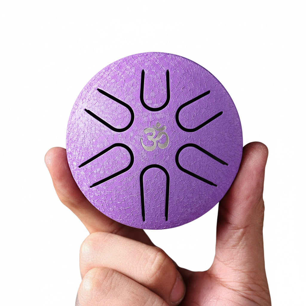 hluru-music-steel-tongue-drum-lavender-hluru-super-mini-steel-tongue-drum-3-6-note-pentatonic-1203635895_22ead145-c51c-4279-b50a-bac0fb9cd139 Purple TM6-3 Steel Tongue Drum – 3 Inch 6 Notes