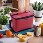 PRODEL Insulated Lunch Bag Washable Durable Fabric - Black - Image 