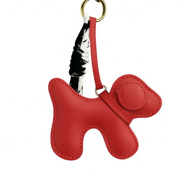 A. Bag Charms: Red Puppy