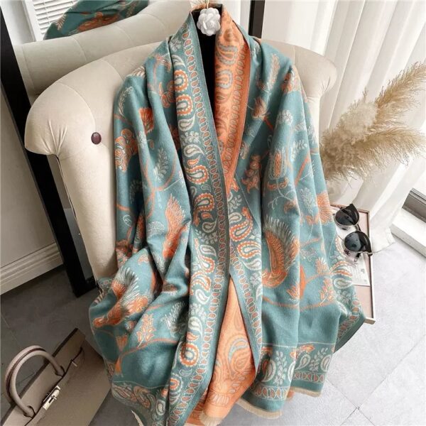 Cashmere Scarf: Pink Serenity
