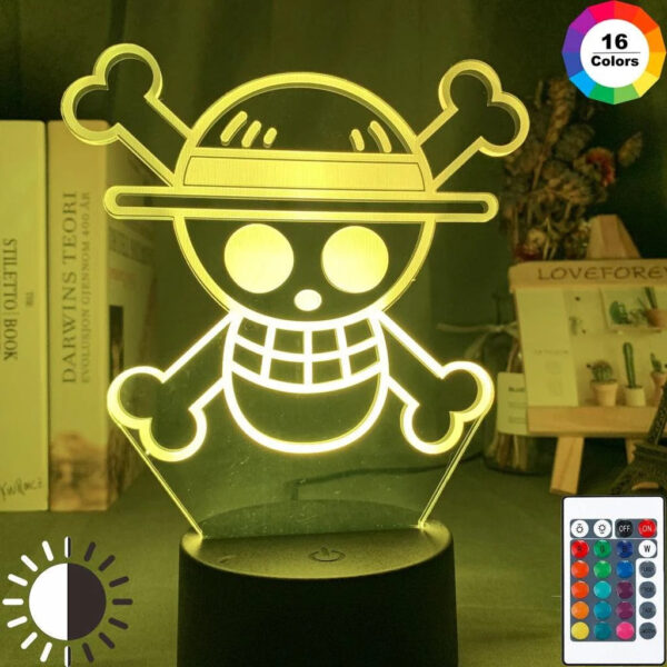 One Piece logo LED Light