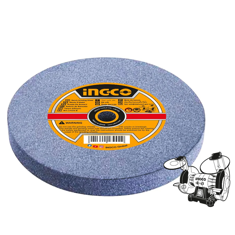 ingco-agw150-150mm-حجر-جلخ-ثابت-abrasive-bench-grinding-wheels-lebanon INGCO AGW150 150MM حجر جلخ ثابت Abrasive Bench Grinding Wheels