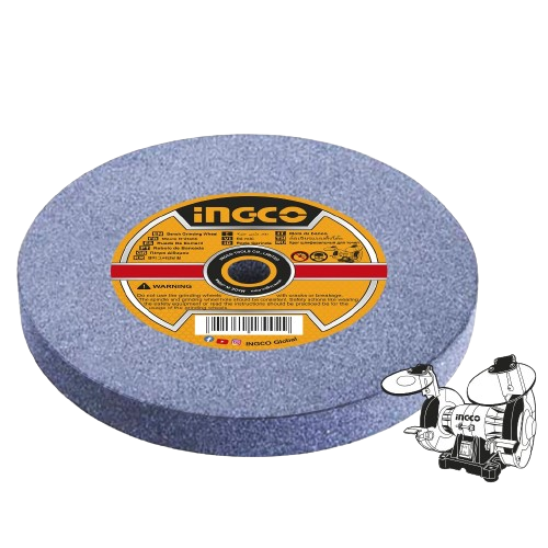 INGCO AGW200 حجر جلخ ثابت Abrasive Bench Grinding Wheels