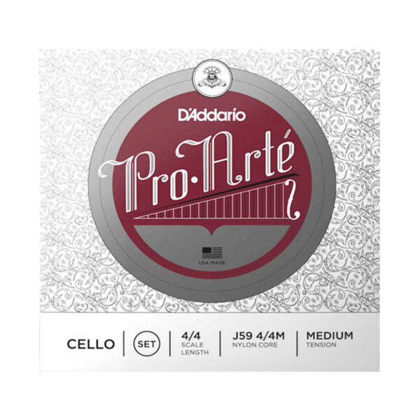 D’addario J59 4/4M Pro-Arte Medium Cello Strings