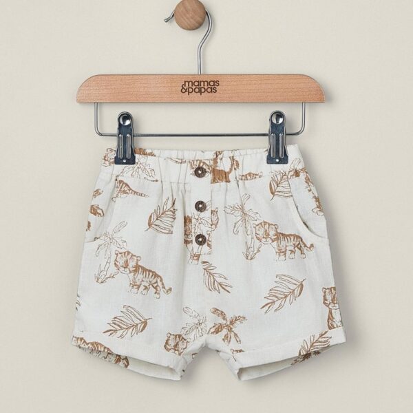 Jungle Linen Shorts