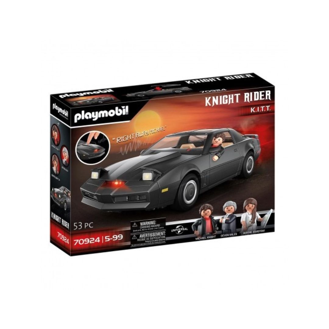 knight-rider-the-fantastic-car-70924-playmobil PLAYMOBIL Knight Rider - K.I.T.T. The Fantastic Car (70924)