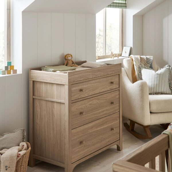Barton Dresser Changer - Oak