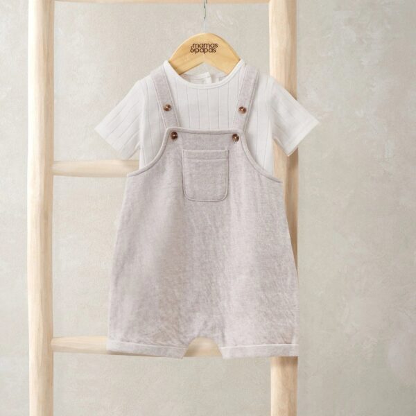 Shortie Dungarees & Bodysuit