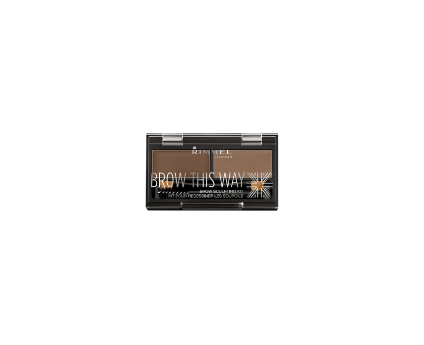 medium br Brow This Way Eyebrow Sculpting Kit Rimmel - Image 1