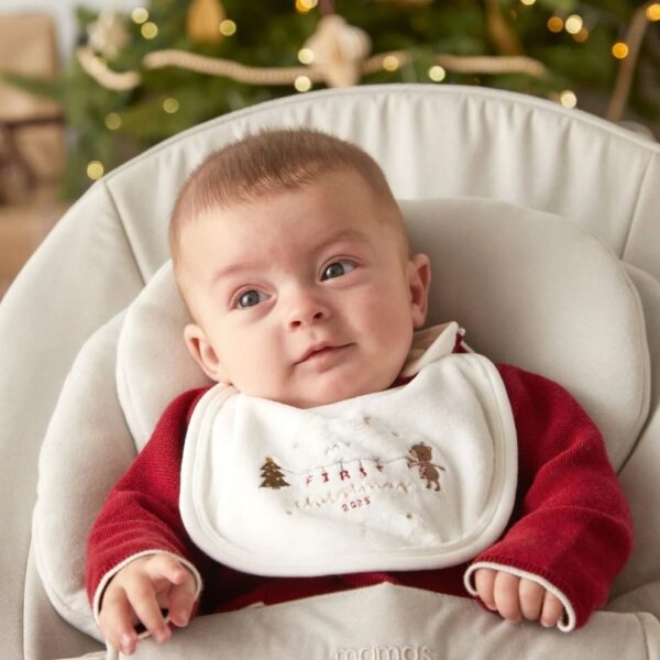My First Christmas Bib One Size