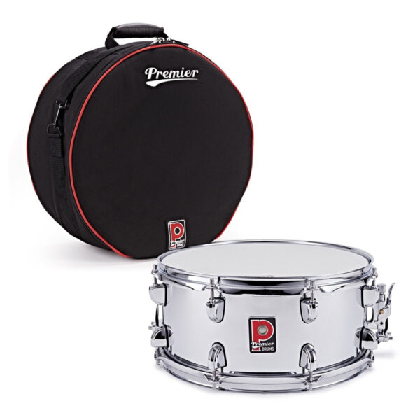Premier Artist 14" x 6.5" Steel Snare Drum, Chrome