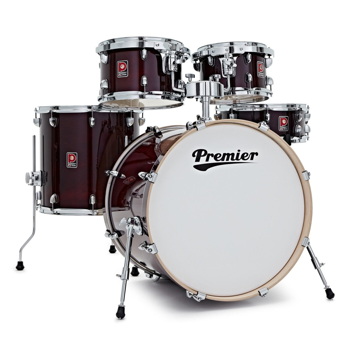 preview_1_24e9b083-86e6-4dda-a048-fcba7675d118 Premier Artist 22" 5pc Modern Rock Shell Pack, Cherry Red