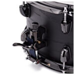 Premier Artist 14" x 6.5" Birch Snare Drum, Stealth Black - Image 