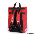 PRODEL Rolltop Hiking Lightweight Backpack  - Red - Image 