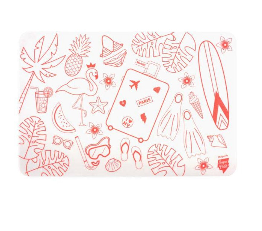 r4 Coloring Mat (5 Erasable Markers - Florida)