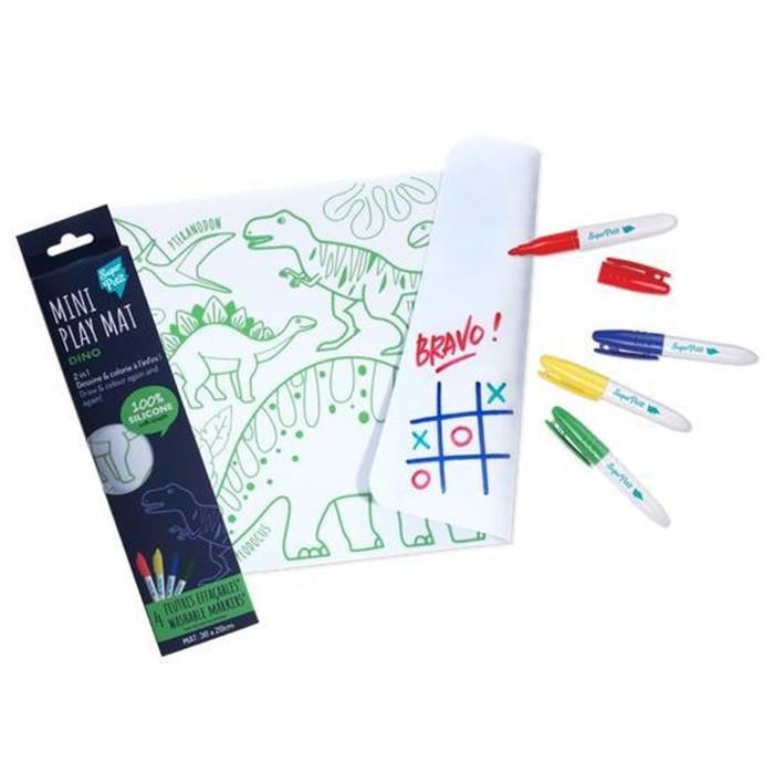 rh Coloring Mat (5 Erasable Markers - Dinosaurs)