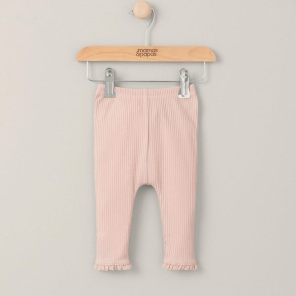 Ribbed Leggings - Pink