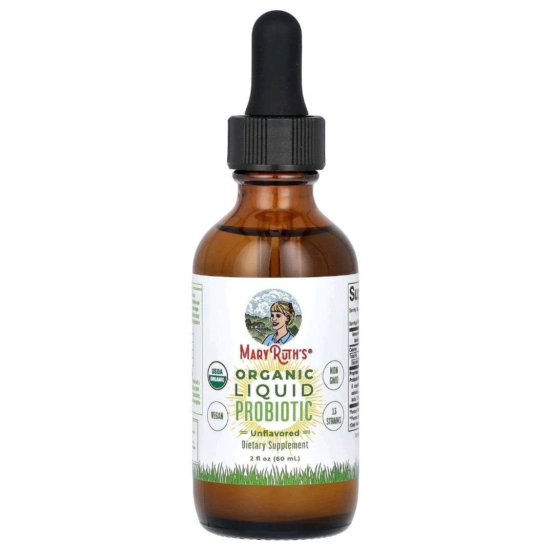 rn-image_picker_lib_temp_32ec6a2a-f5ec-4c0b-b20d-52b7764d34d9 Mary Ruth's, Organic Liquid Probiotic, 60 ml