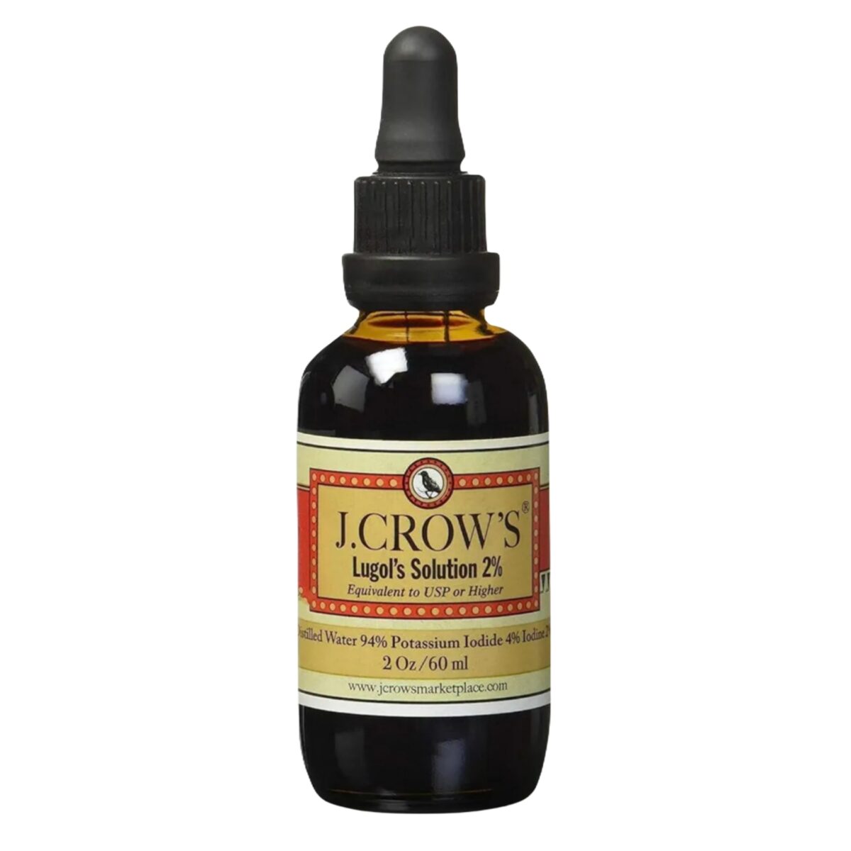 rn-image_picker_lib_temp_5f522587-6d36-4426-af01-c0e3f5b013ad J Crow's, Lugol Iodine, 2%, 60 ml