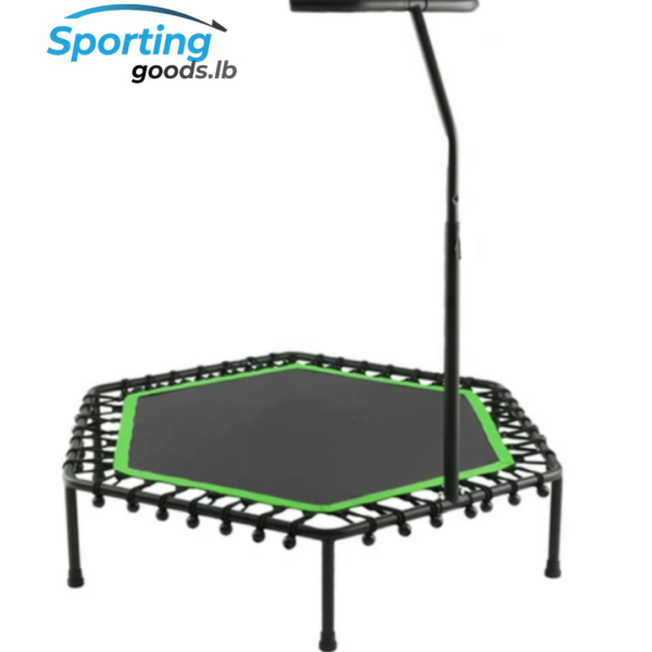 Hexagon Indoor Trampoline with handles