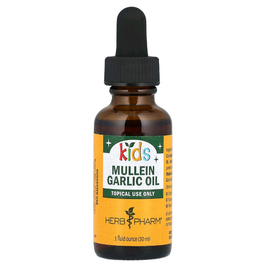 rn-image_picker_lib_temp_cc69ae1b-bf35-4e0a-8bae-2bd81b113e47 Herb Pharm, Garlic Mullein Oil, 30 ml