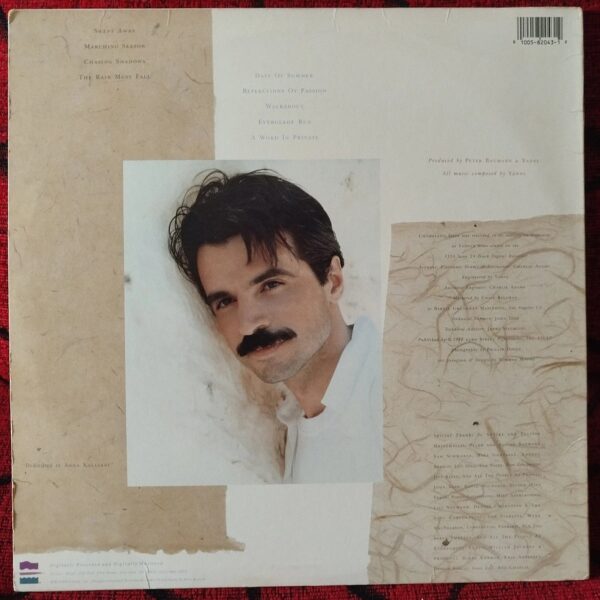 Yanni Chameleon Days Original 1988 USA LP 12" Vinyl