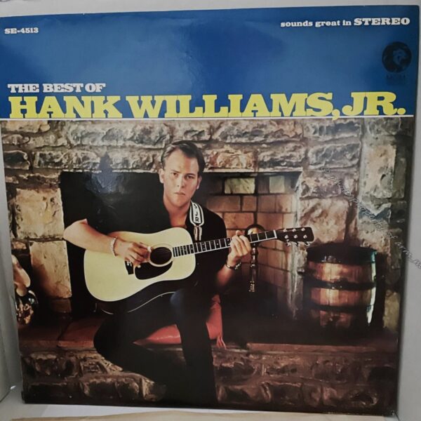 Hank Williams Jr The Best Of 1967 MGM 12" Vinyl