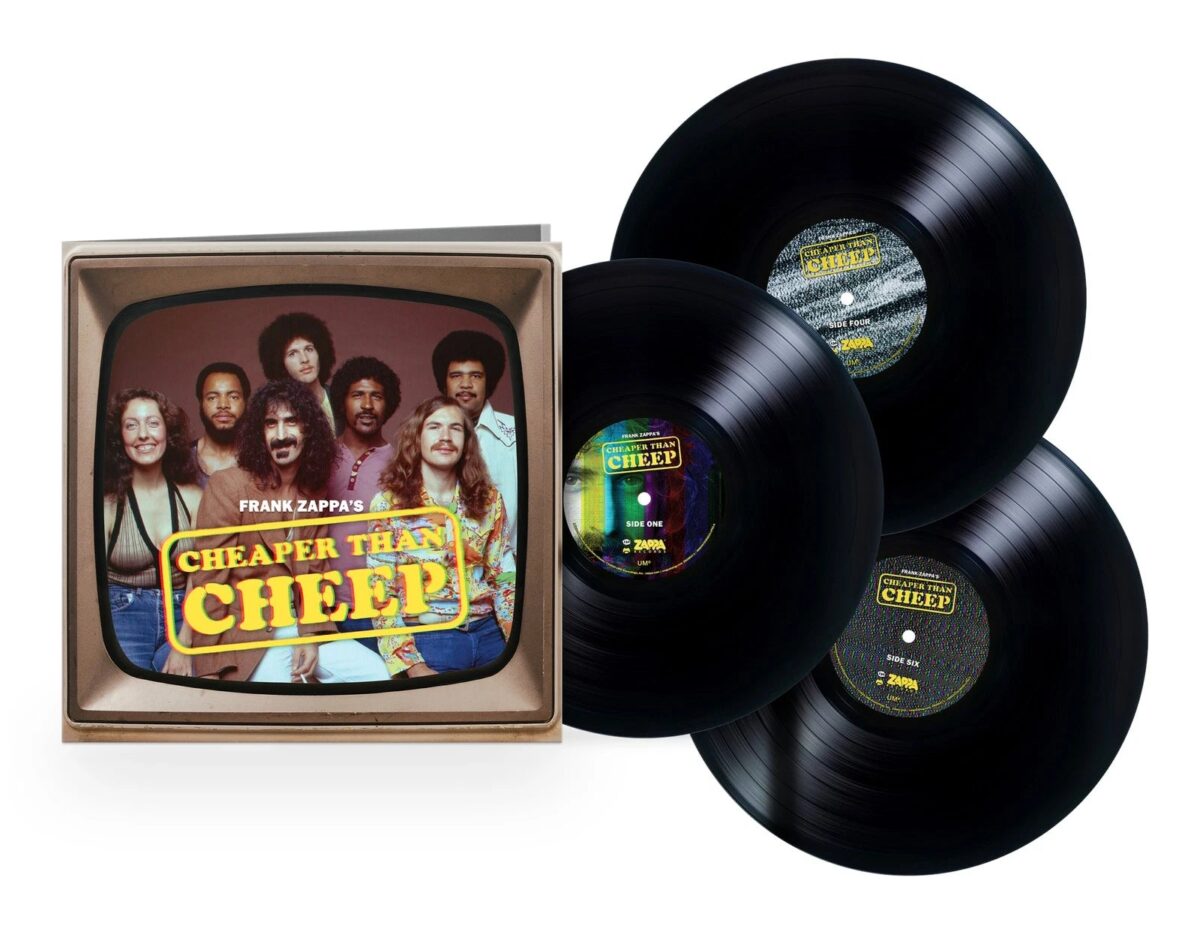 Frank Zappa Cheaper Than Cheep 3×12" Vinyl Box Set - Image 