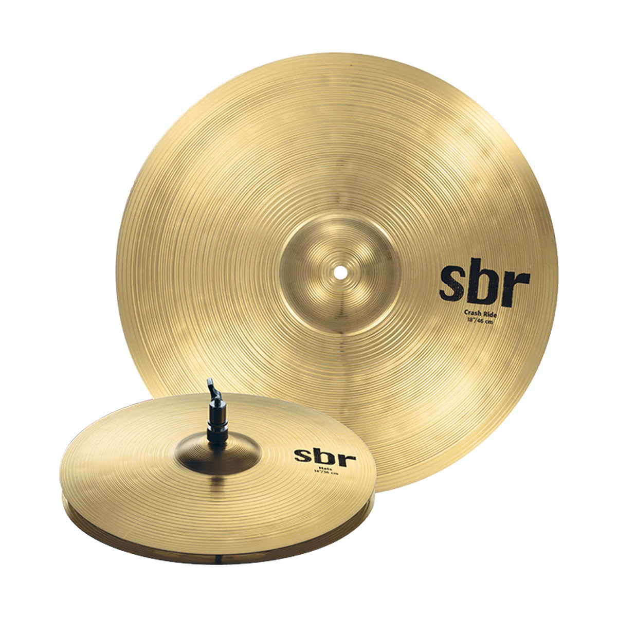 sbr5002-1 Sabian SBR5002 2-Pack Cymbals Set
