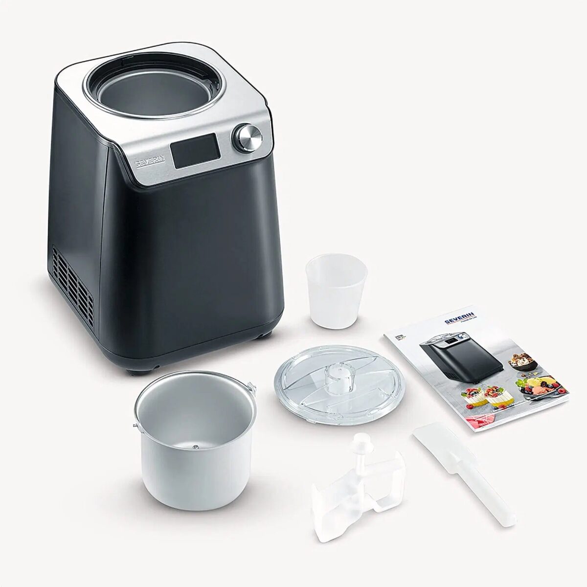 severin-eismaschinen-ez-7407-kompakt-eismaschine-mit-kompressor-1 Compact Ice Cream Maker & Yoghurt Maker