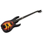 Solar Guitars AB2.4TBOP Bass Guitar – Tri Burst Open Pore Matte - Image 