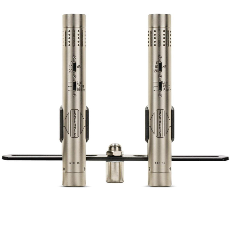 sontronics-stc-1s-stereo-pair-of-condenser-microphones-silver__preview Sontronics STC-1S Stereo Pair of Condenser Microphones, Silver