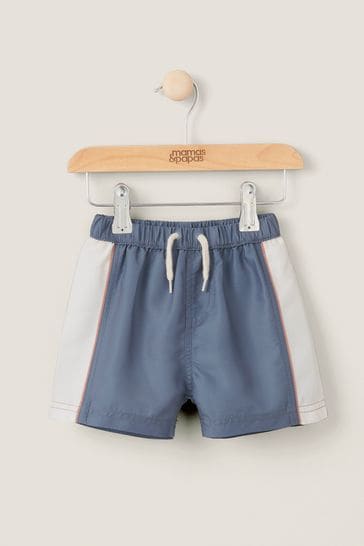 Stripe Board Shorts - Blue