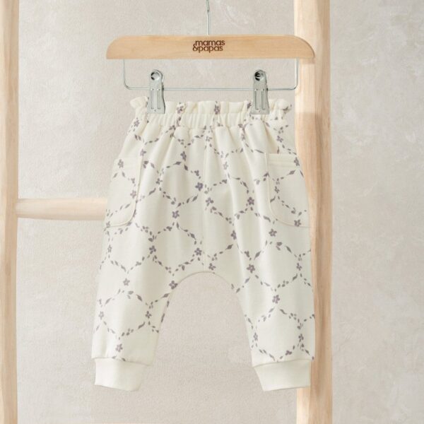 Trellis Print Joggers