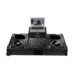 UDG Ultimate Flight Case Pioneer CDJ-3000 / 900NXS2 Plus (Laptop Shelf + Wheels), Black - Image 