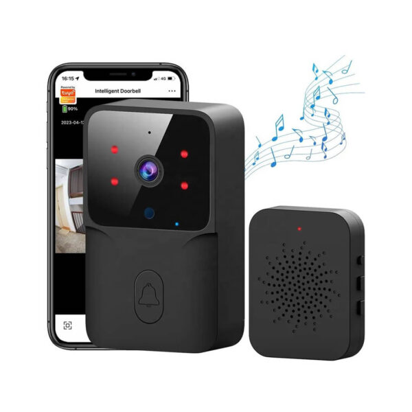 USB Receiver Night Vision Intercom Monitor Door Bell